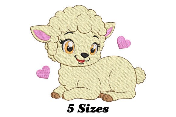 Baby Sheep: A Professional Embroidery Design Review