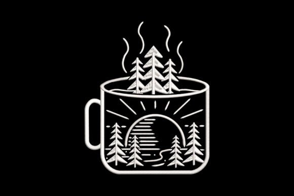 Coffee Mug with a Mountain Landscape Review