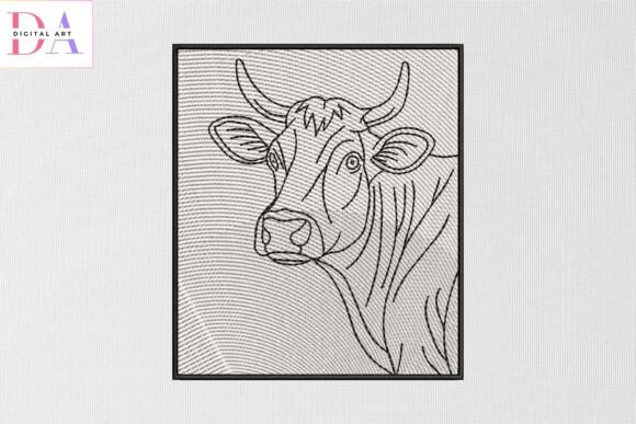 Cow Outline Embroidery Design Review for Craft Fairs