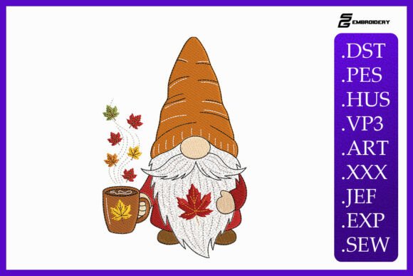 Fall Gnome with Coffee: A Designer Review