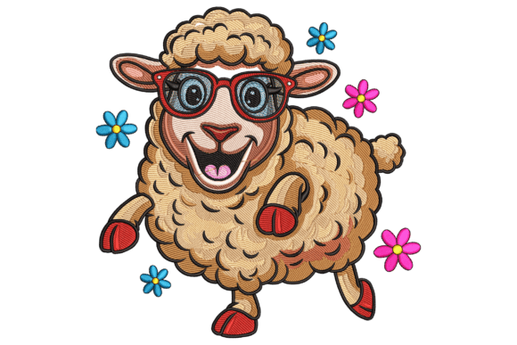 Happy Lamb: A Professional Embroidery Design Review