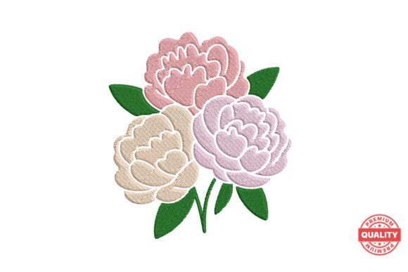 Peony Trio: A Seasonal Embroidery Review