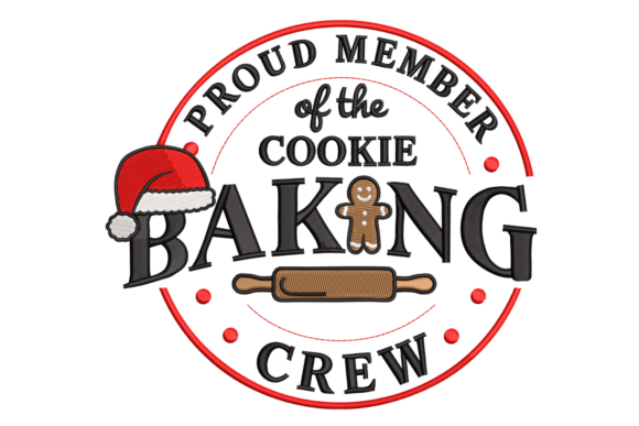 Proud Cookie Baking Crew Embroidery Review