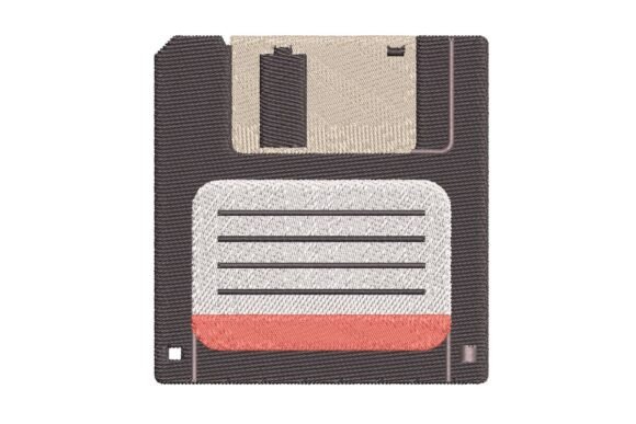 Retro Floppy Disk Embroidery Design Review