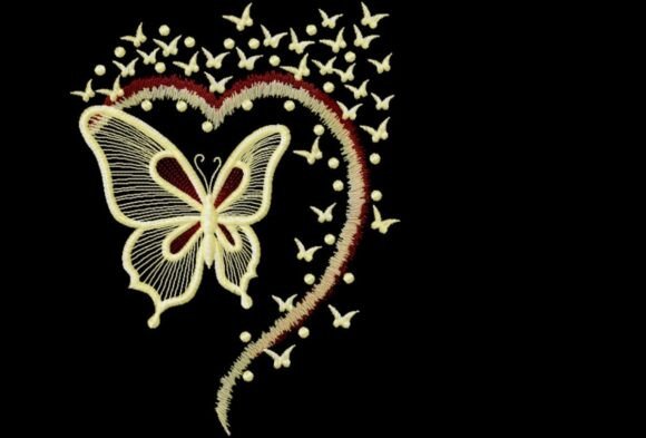 Review: Magic Butterfly - 8 Sizes Embroidery