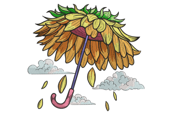Sunflower Umbrella Embroidery Review